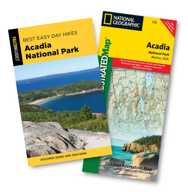 Best Easy Day Hiking Guide and Trail Map Bundle 4/e