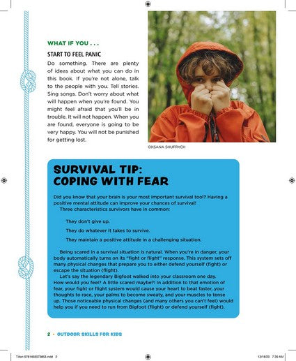 Outdoor Skills for Kids