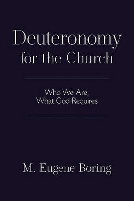 Deuteronomy for the Church