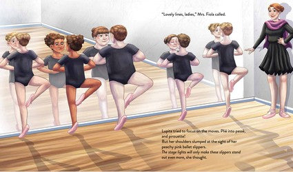 Lupita's Brown Ballet Slippers