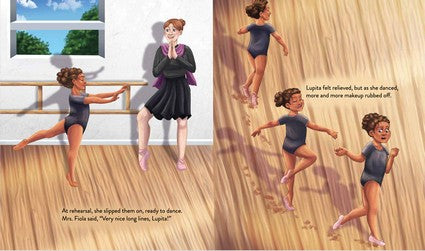 Lupita's Brown Ballet Slippers