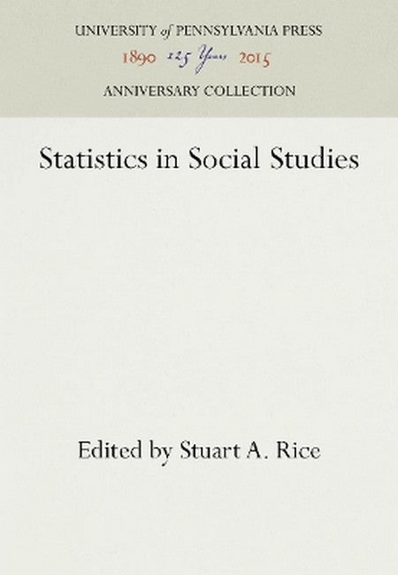 Statistics in Social Studies 2016/e