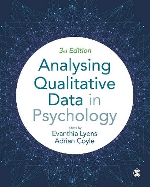 Analysing Qualitative Data in Psychology 3/e