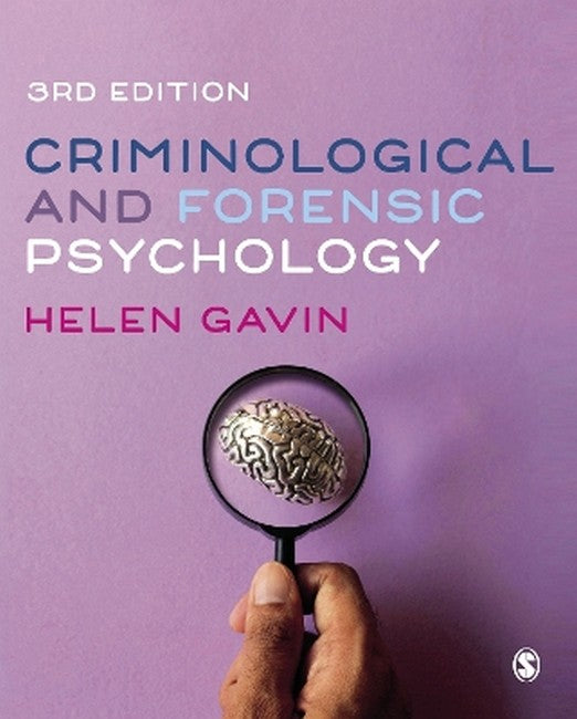 Criminological and Forensic Psychology 3/e