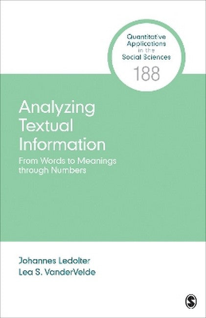 Analyzing Textual Information