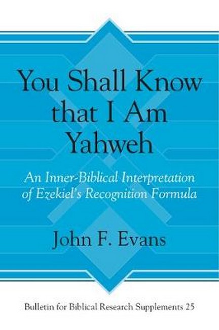 You Shall Know that I Am Yahweh