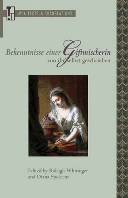 Bekenntnisse Einer Giftmischerin, Von Ihr Selbst Geschrieben