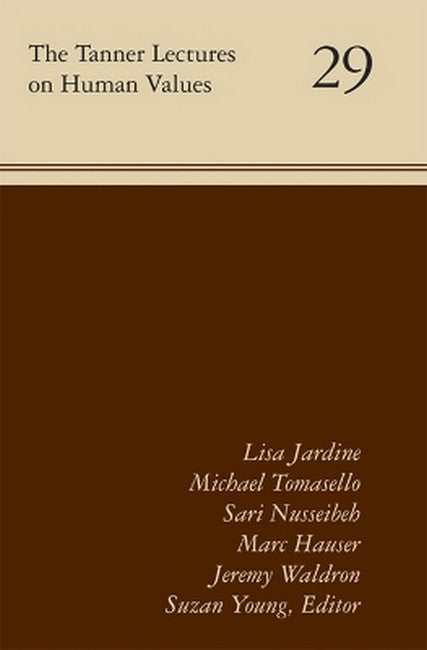 The Tanner Lectures Vol 29