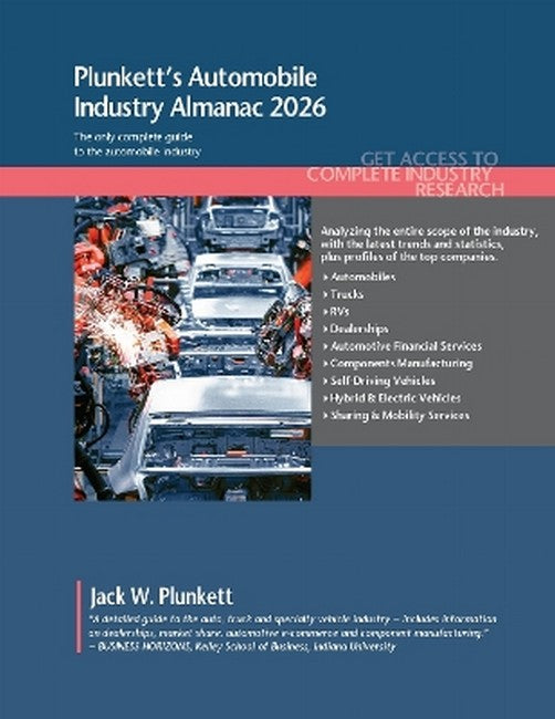 Plunkett's Automobile Industry Almanac 2026