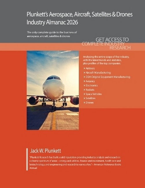 Plunkett's Aerospace, Aircraft, Satellites & Drones Industry Almanac 2026