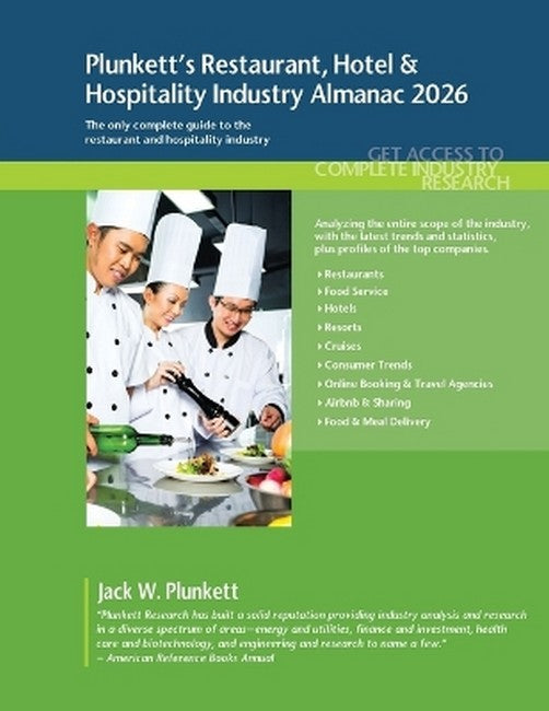 Plunkett's Restaurant, Hotel & Hospitality Industry Almanac 2026