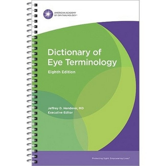 Dictionary of Eye Terminology 8/e