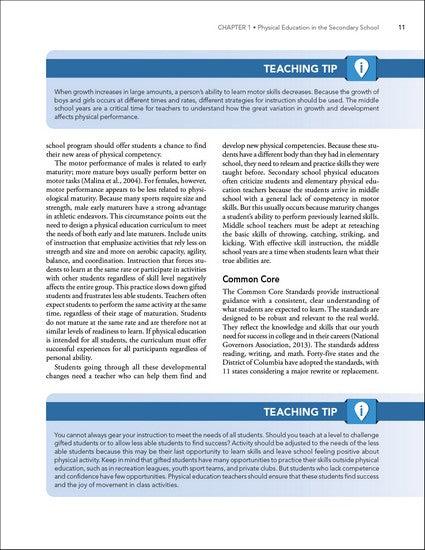 Dynamic Physical Education for Secondary School Students 10/e