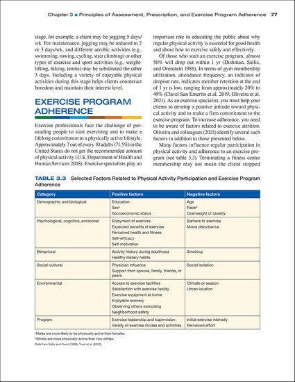 Advanced Fitness Assessment and Exercise Prescription 9/e