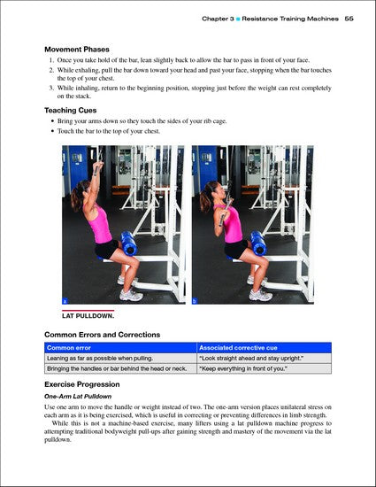 Exercises for Resistance Training