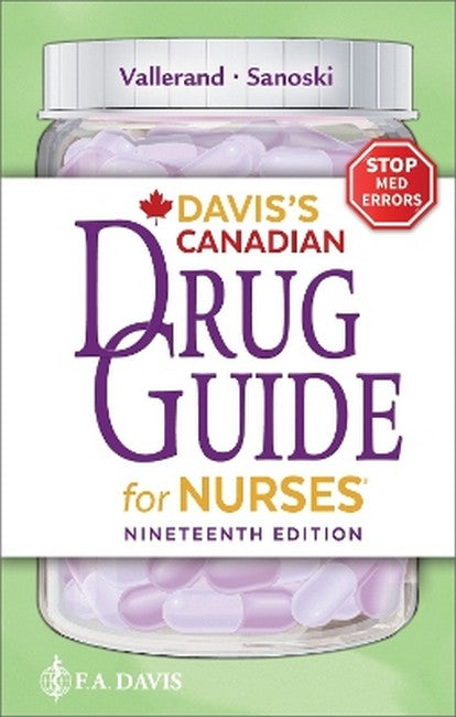 Davis's Canadian Drug Guide for Nurses 19/e