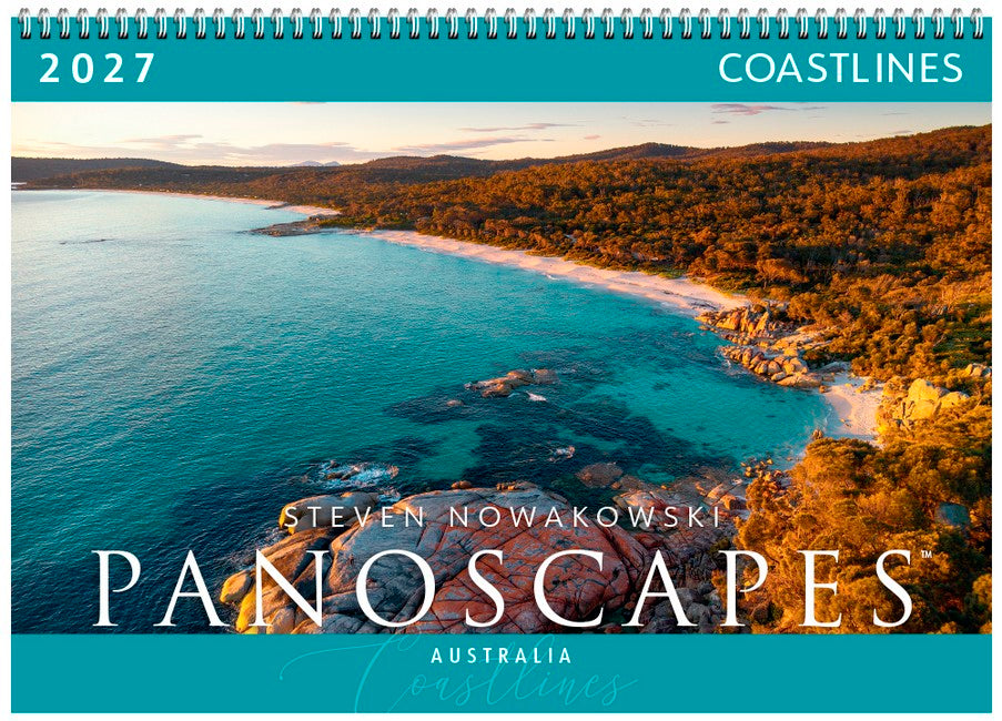 2027 Coastlines - Panoscapes Wall Calendar