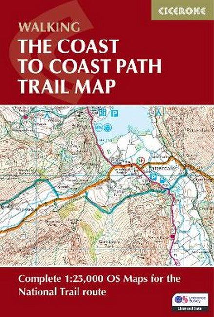 The Coast to Coast Path Trail Map 2/e