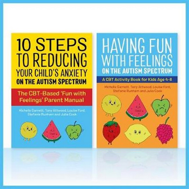 Fun with Feelings on the Autism Spectrum (Parent Manual and Child CBT Activity Book Two Book set)