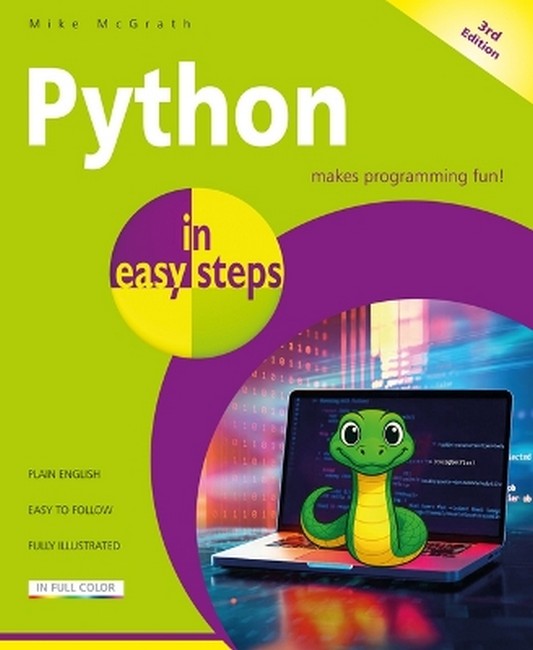 Python in easy steps 3/e