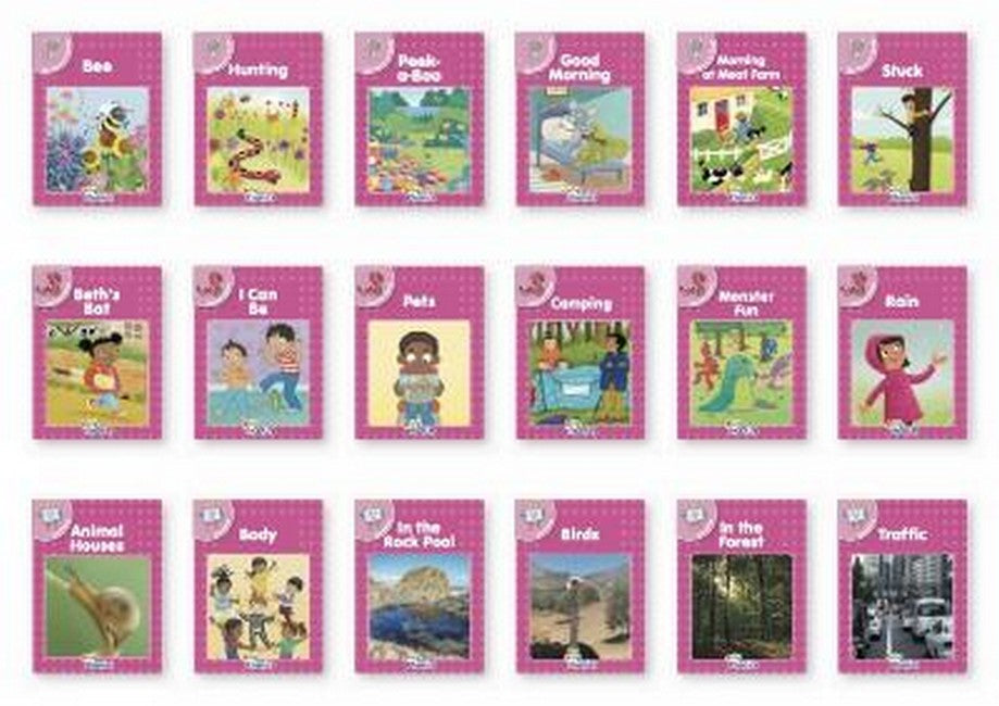 Jolly Phonics Pink Readers Complete Set
