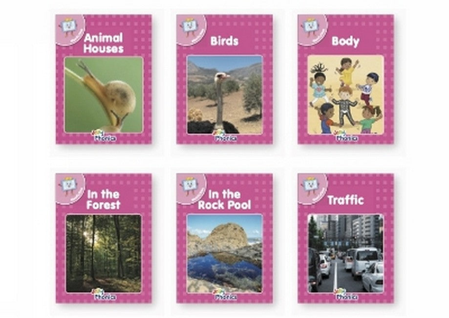 Jolly Phonics Pink Readers Nonfiction