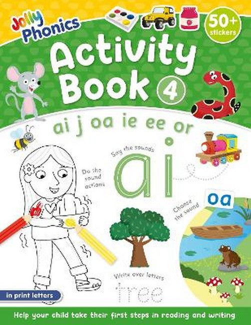 Jolly Phonics Activity Book 4