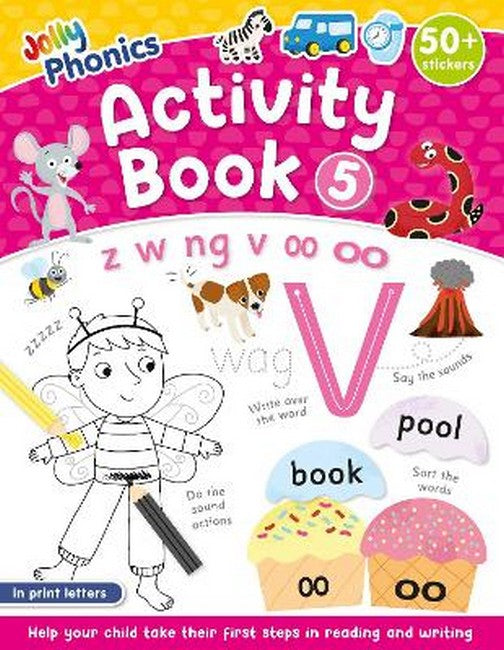Jolly Phonics Activity Book 5