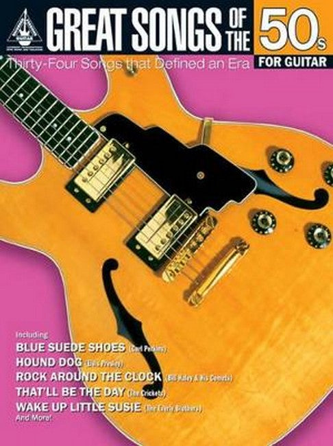 Great Songs Of The 50s For Guitar