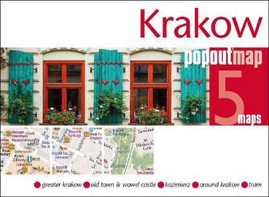 Krakow PopOut Map 2/e