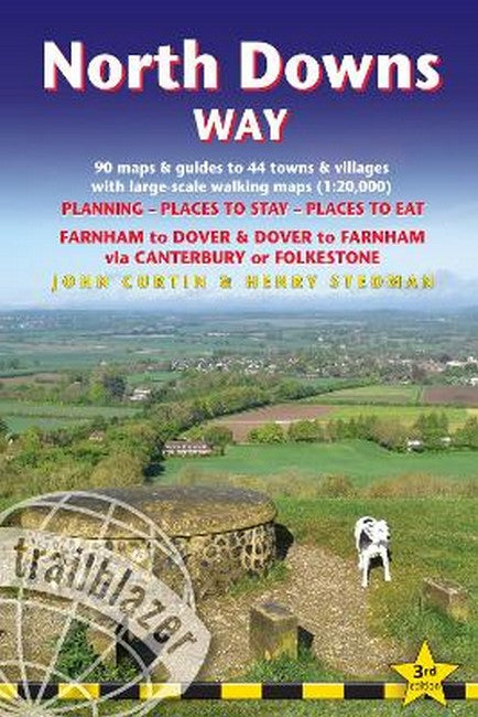 North Downs Way Trailblazer Walking Guide 3e 3/e