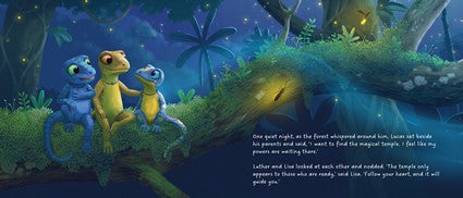 Luca and the Lizard and the Temple of a Million Powers