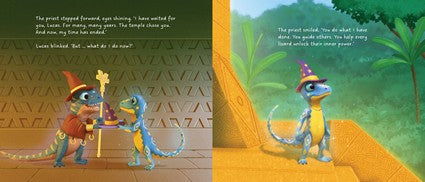 Luca and the Lizard and the Temple of a Million Powers