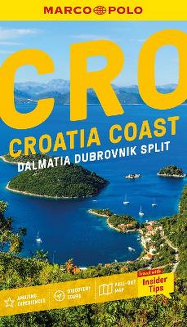 Croatia Coast Marco Polo Pocket Travel Guide - with pull out map