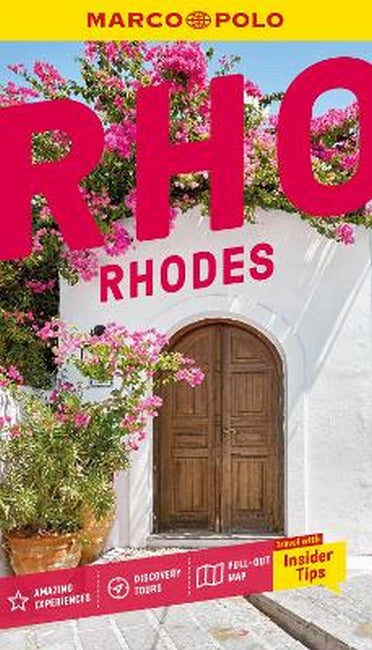 Rhodes Marco Polo Pocket Travel Guide - with pull out map