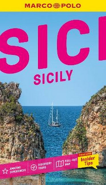 Sicily Marco Polo Pocket Travel Guide - with pull out map