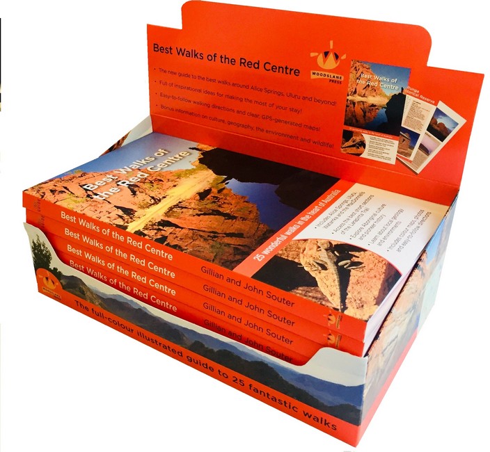 Best Walks of the Red Centre 8-Copy Counterpack