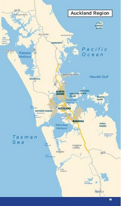 Auckland's Best Bush, Coast & City Walks