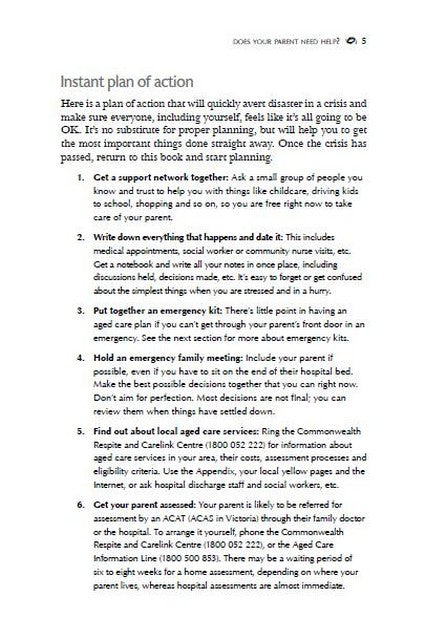 Managing Your Ageing Parent's Care revised edition 2/e