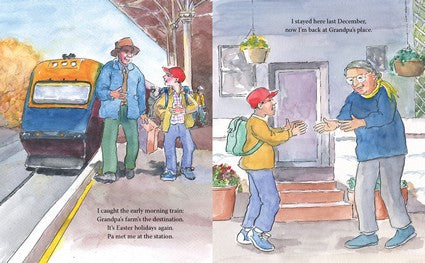 Grandpa's Farm: An Autumn Day