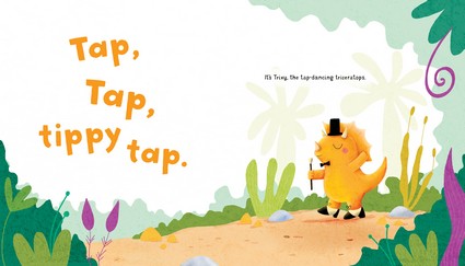 Dingley the Dancing Dinosaur (HB)