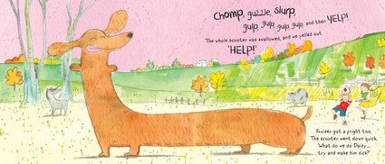 My Dog Bruiser Swallowed a Scooter (HB)