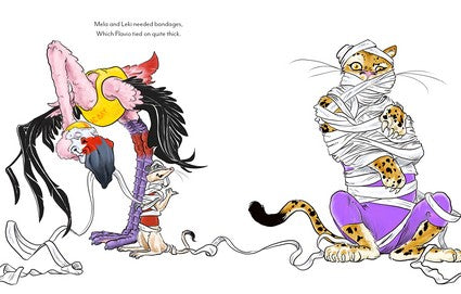 Flavio Between the Flags