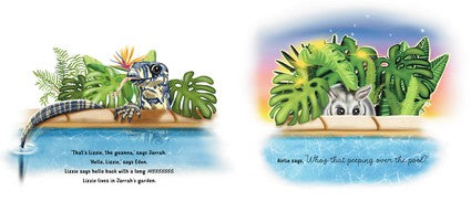 Who's That Peeping Over the Pool?