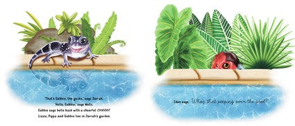 Who's That Peeping Over the Pool?