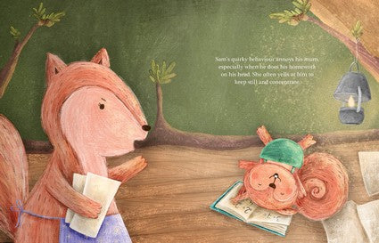 Sam Squirrel has ADHD