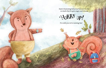 Sam Squirrel has ADHD