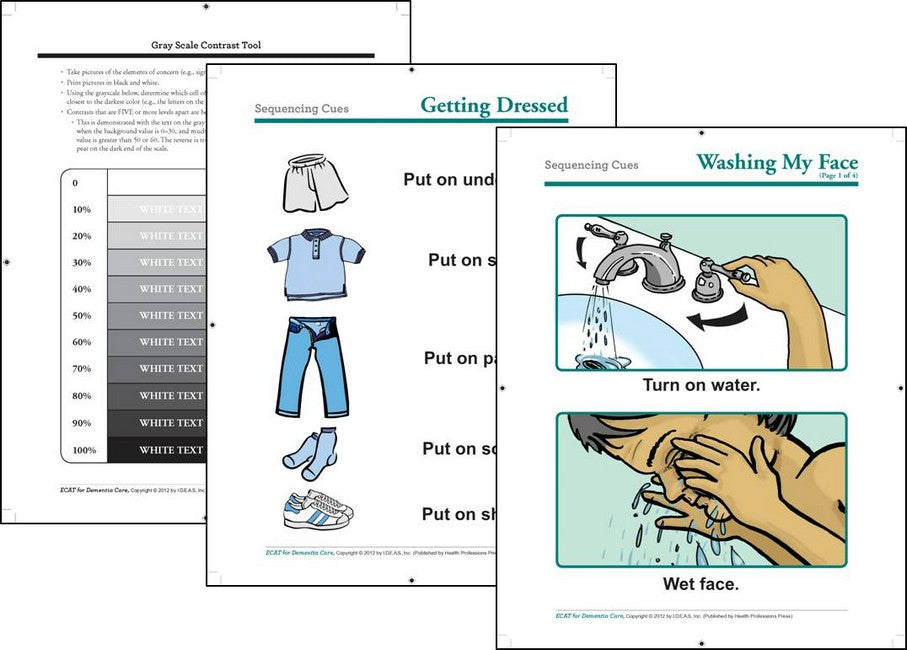 ECAT Sequencing Cue Cards