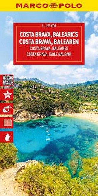 Costa Brava Marco Polo Map