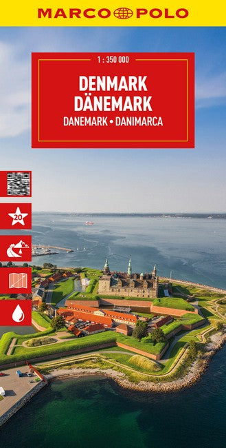 Denmark Marco Polo Map